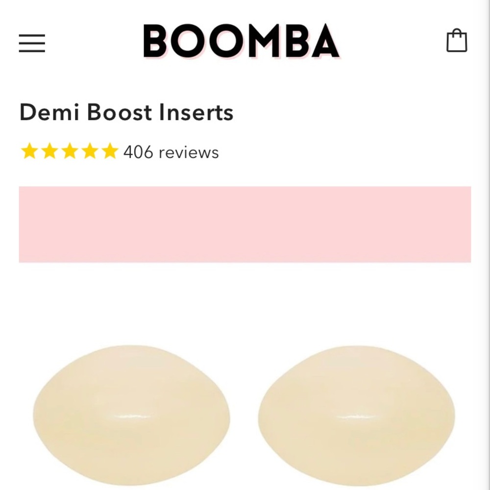 BOOMBA SIZE SMALL DEMI INSERTS ✨ SAND ✨